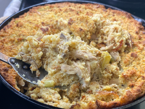 Southern Cornbread Chicken and Dressing Southern Cornbread Chicken and Dressing